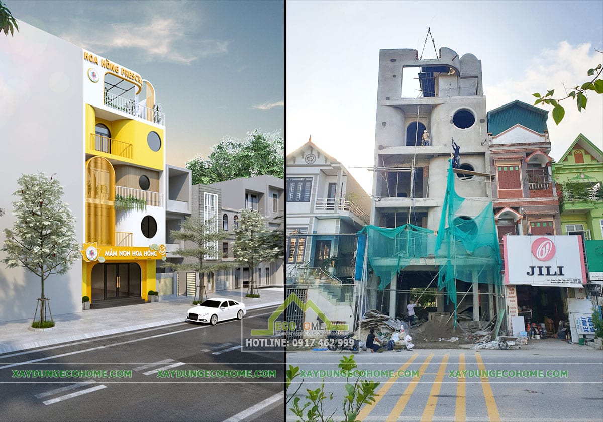 Trường mầm non Hoa Hồng