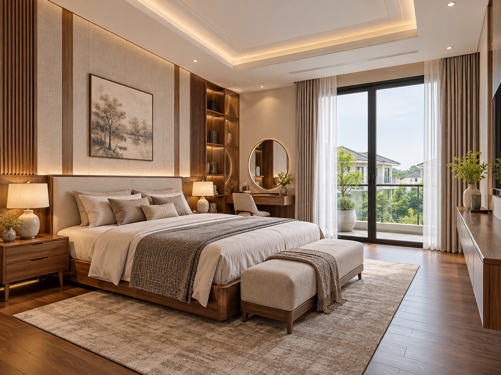 Biệt thự mái Nhật 2 tầng hiện đại phong cách thuần khiết — phong ngu master