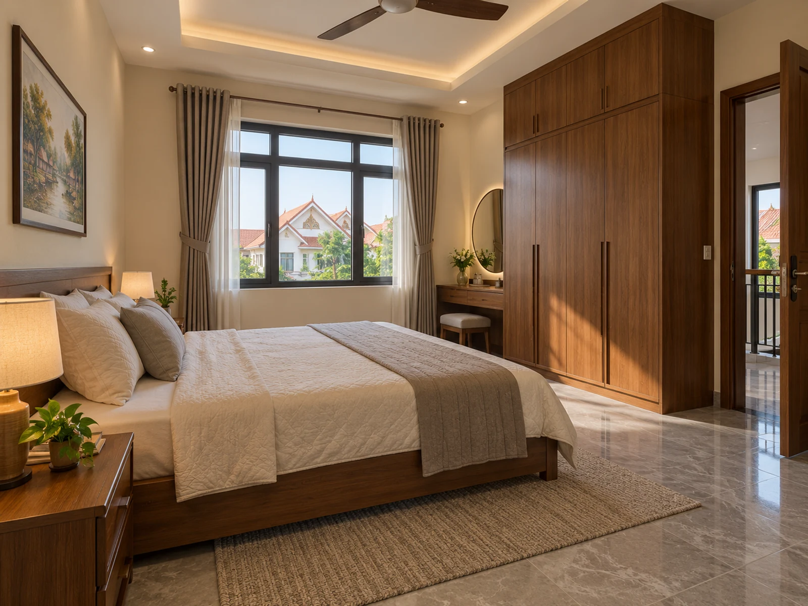 Biệt thự mái Thái 3 tầng hiện đại, hiên sâu thoáng mát — phong ngu master