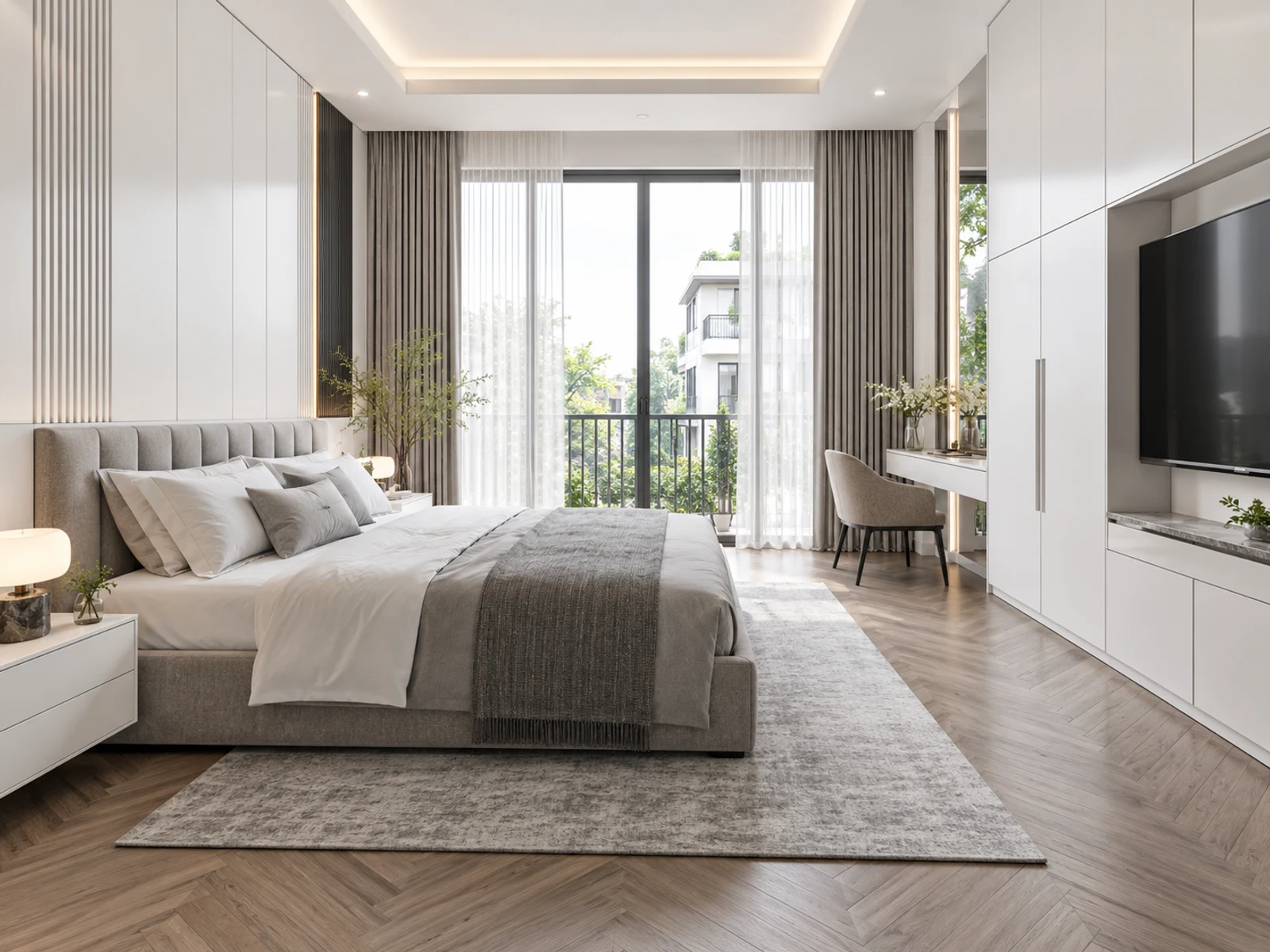 Liền kề 4 tầng mái bằng anh Đức — phong ngu master