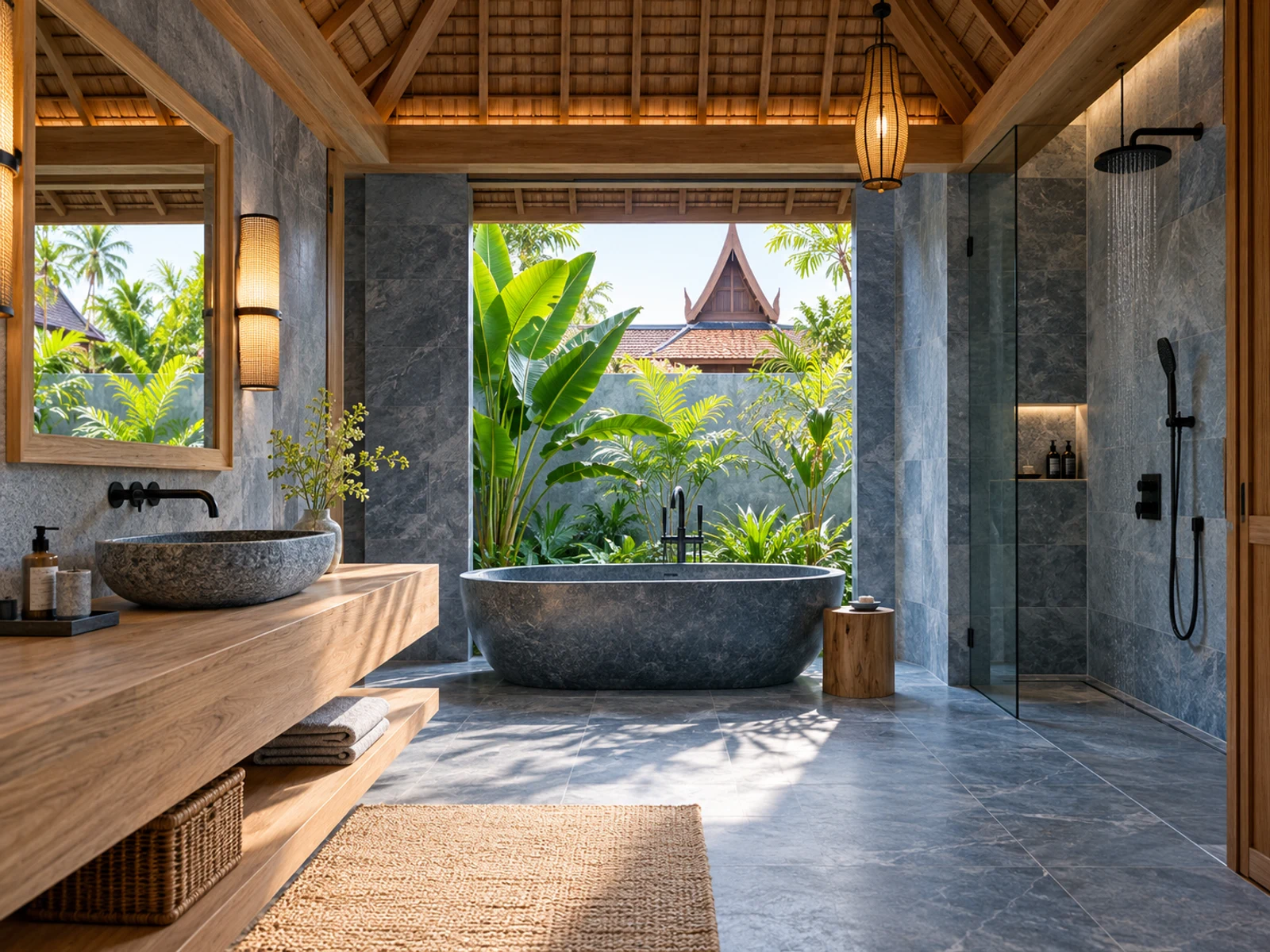 Thiết kế nhà mái Thái 1 tầng cấp 4 hiện đại — phong tam
