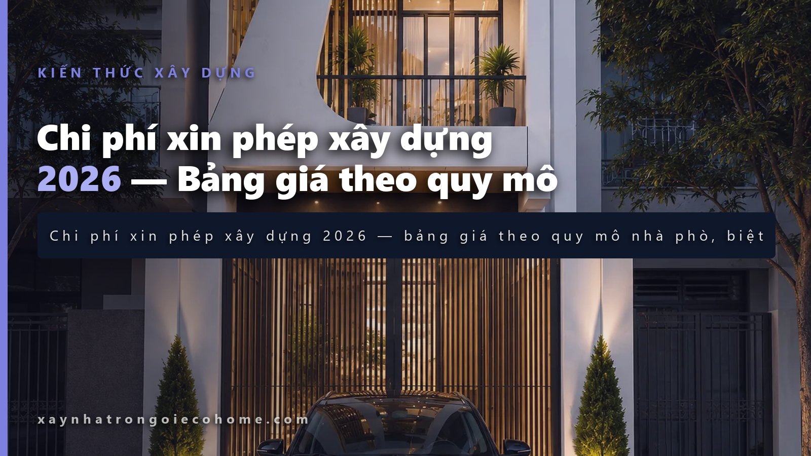 Mẫu chi phí xây nhà 200m2 tham khảo