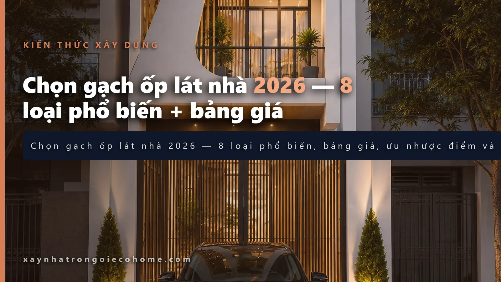 Hình ảnh xây nhà 500 triệu được gì cho ngôi nhà