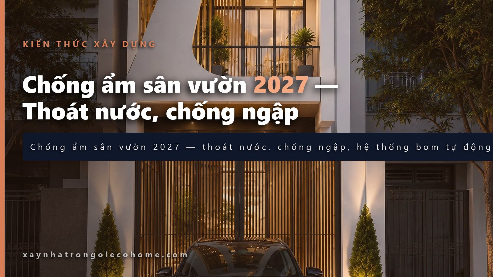 nội thất nhà vườn — minh họa thực tế