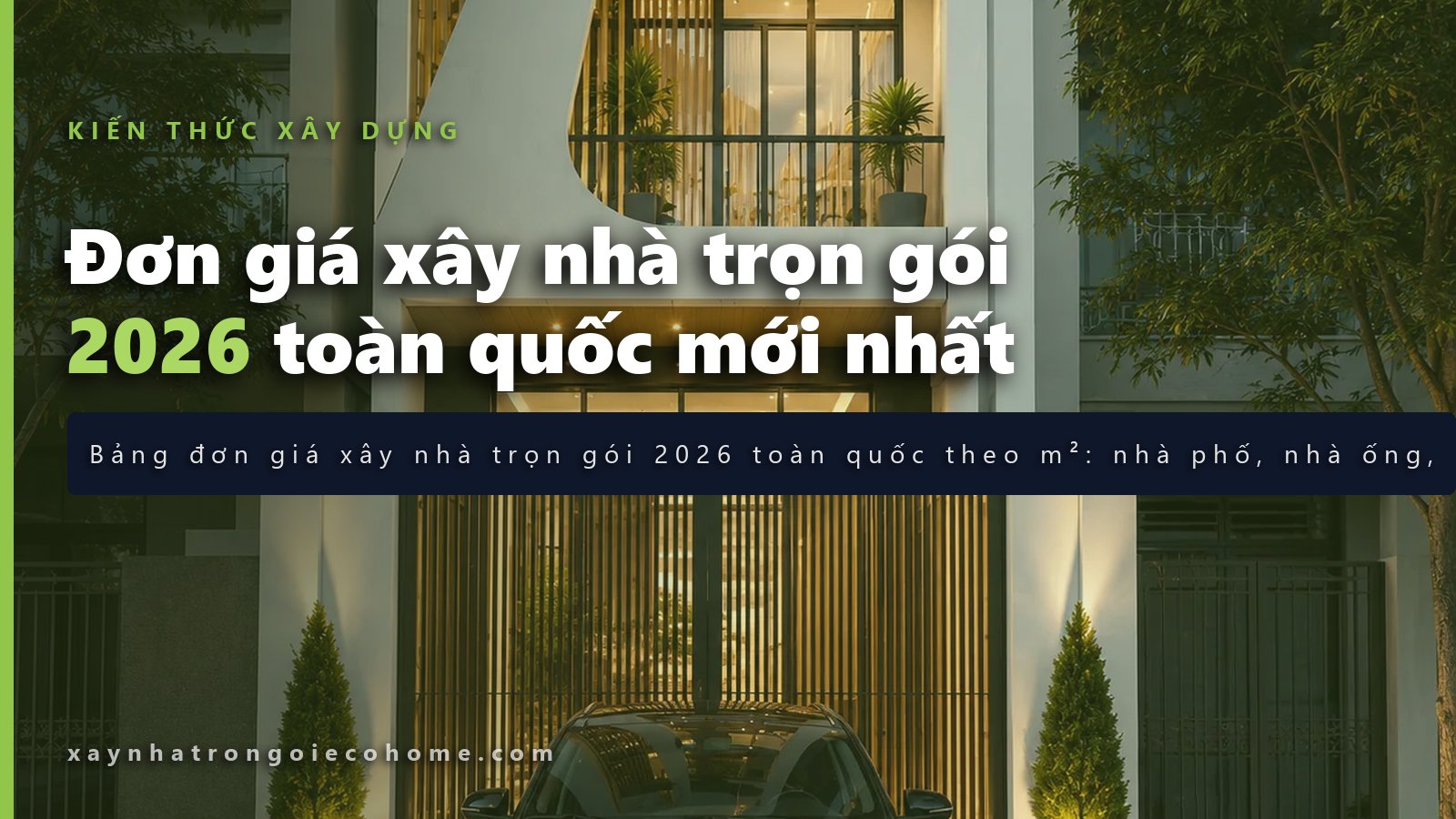 xây nhà 2,5 tỷ được gì — minh họa thực tế