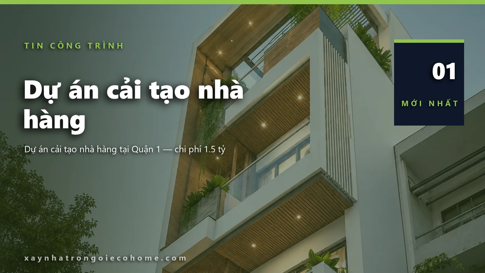 Mẫu chi phí thi công phần thô tham khảo