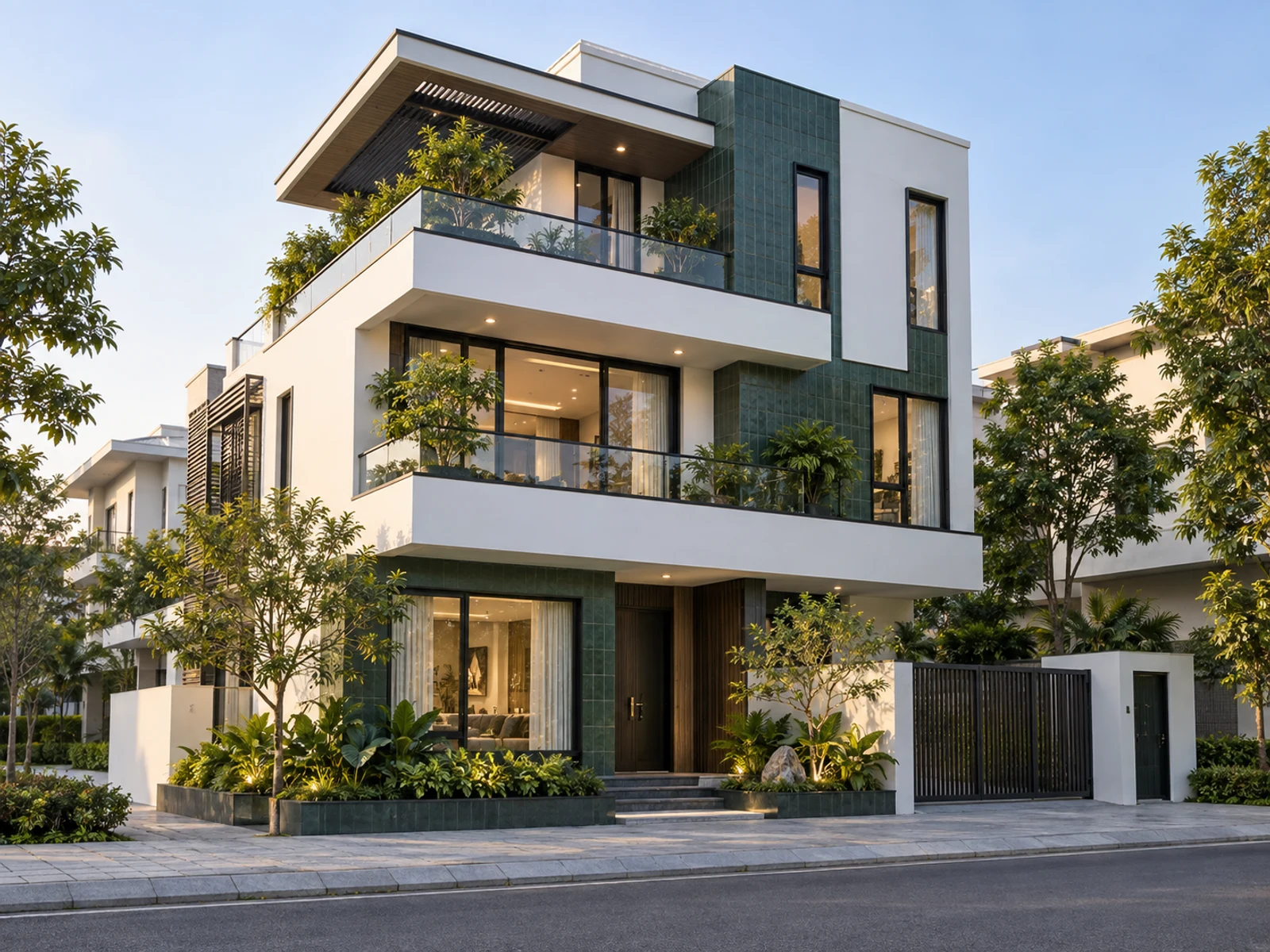 Hoàn thiện biệt thự chú Minh tại KĐT Dương Nội, Hà Đông