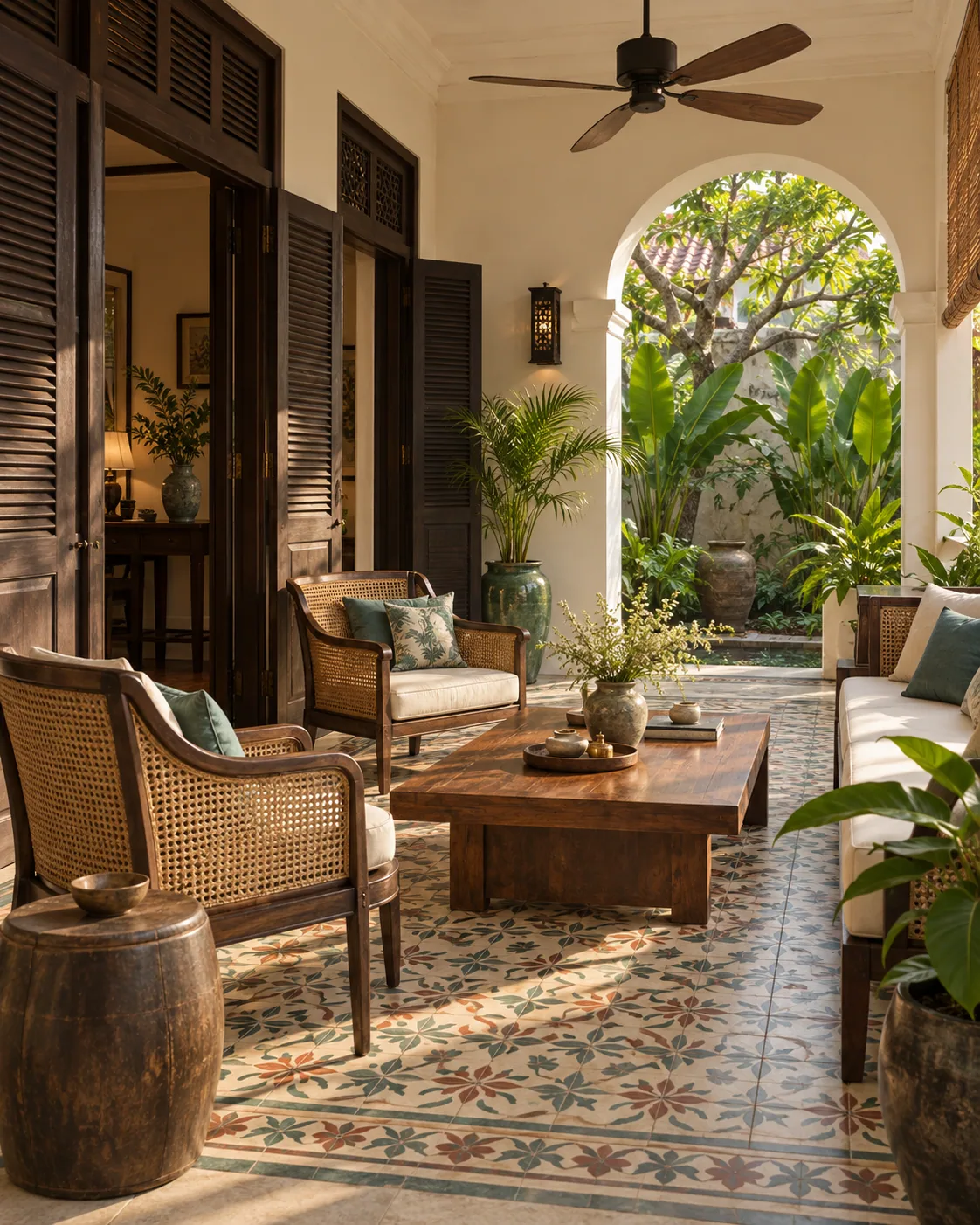 Phong cách nội thất Indochine