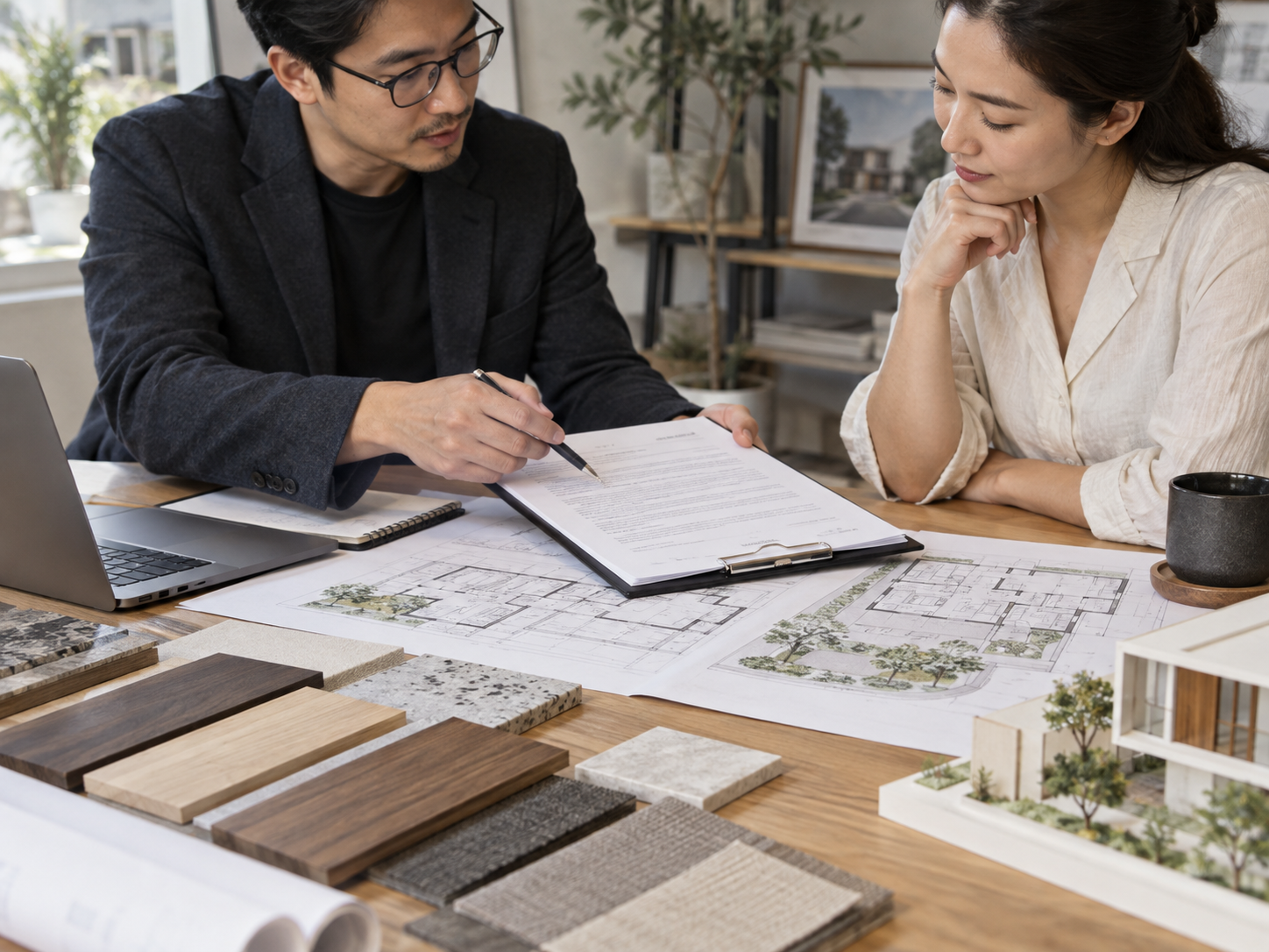 Ký hợp đồng thiết kế